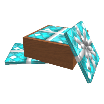 Box of Blue Wrapping Paper