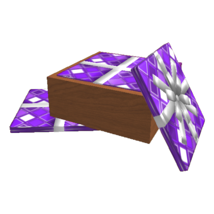 Box of Purple Wrapping Paper