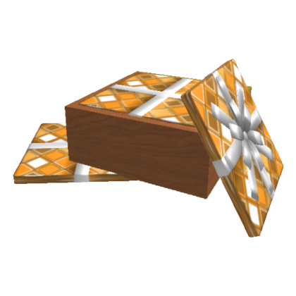 Box of Gold Wrapping Paper