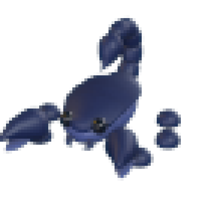 NFR Halloween Blue Scorpion