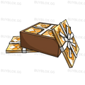 Box of Gold Wrapping Paper