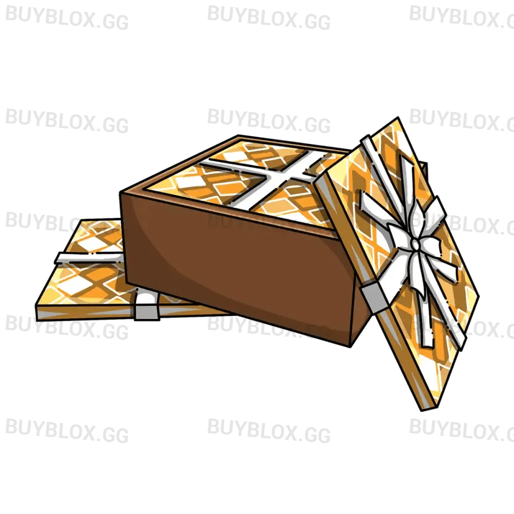 Box of Gold Wrapping Paper