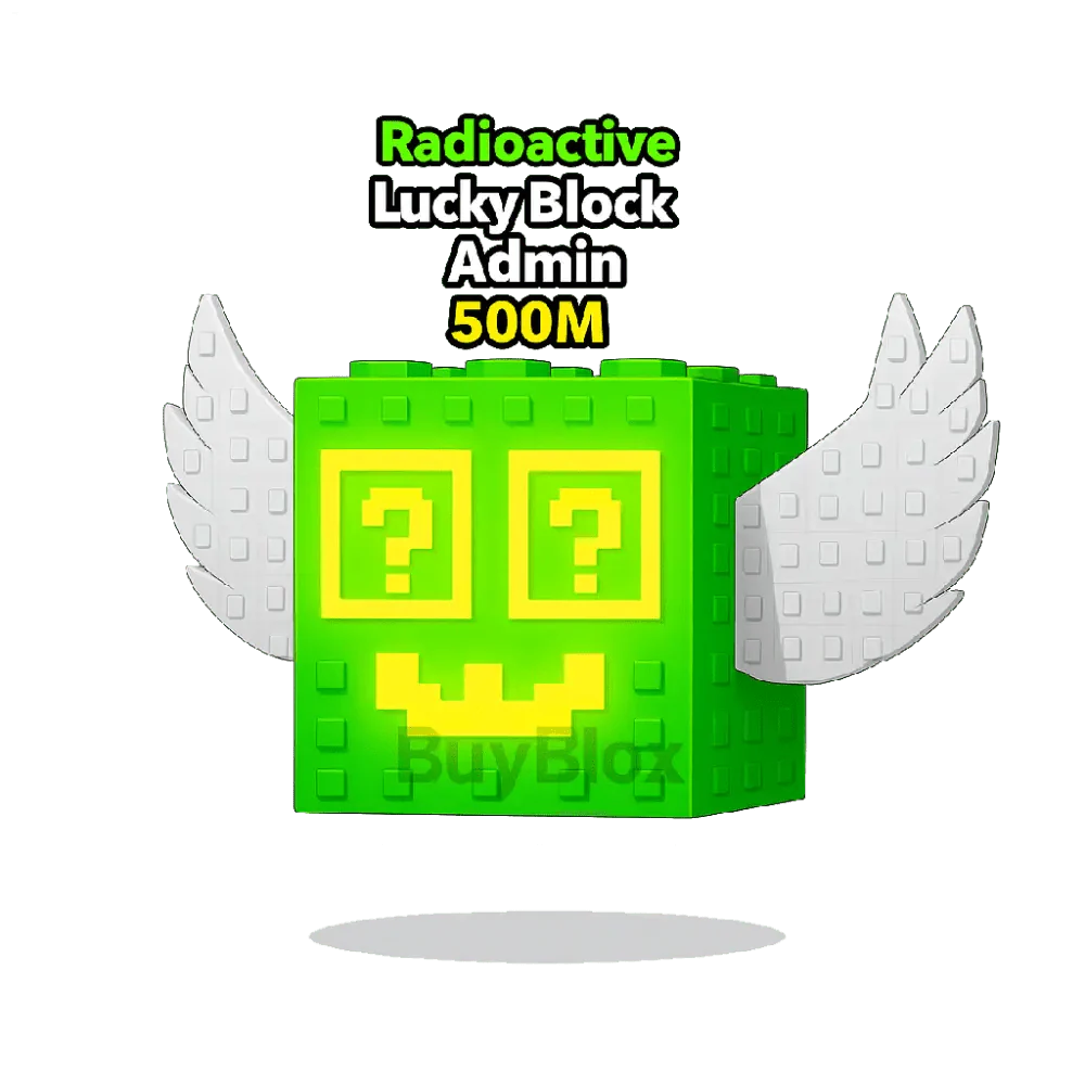 Radioactive Admin Lucky Blocks