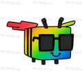 Rainbow Disco Bee